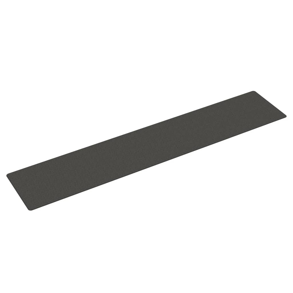 Vidaxl Teppich Runner 80x400 cm Sisal-Look Anthracitfarben