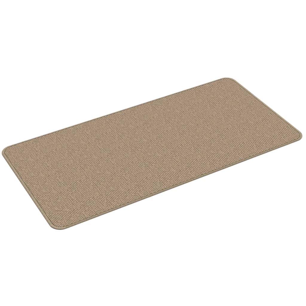 Vidaxl Teppichläufer 50x100 cm Sisal Look sandfarben
