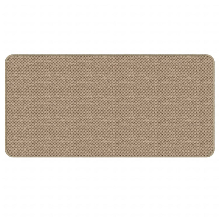 Vidaxl Teppichläufer 50x100 cm Sisal Look sandfarben
