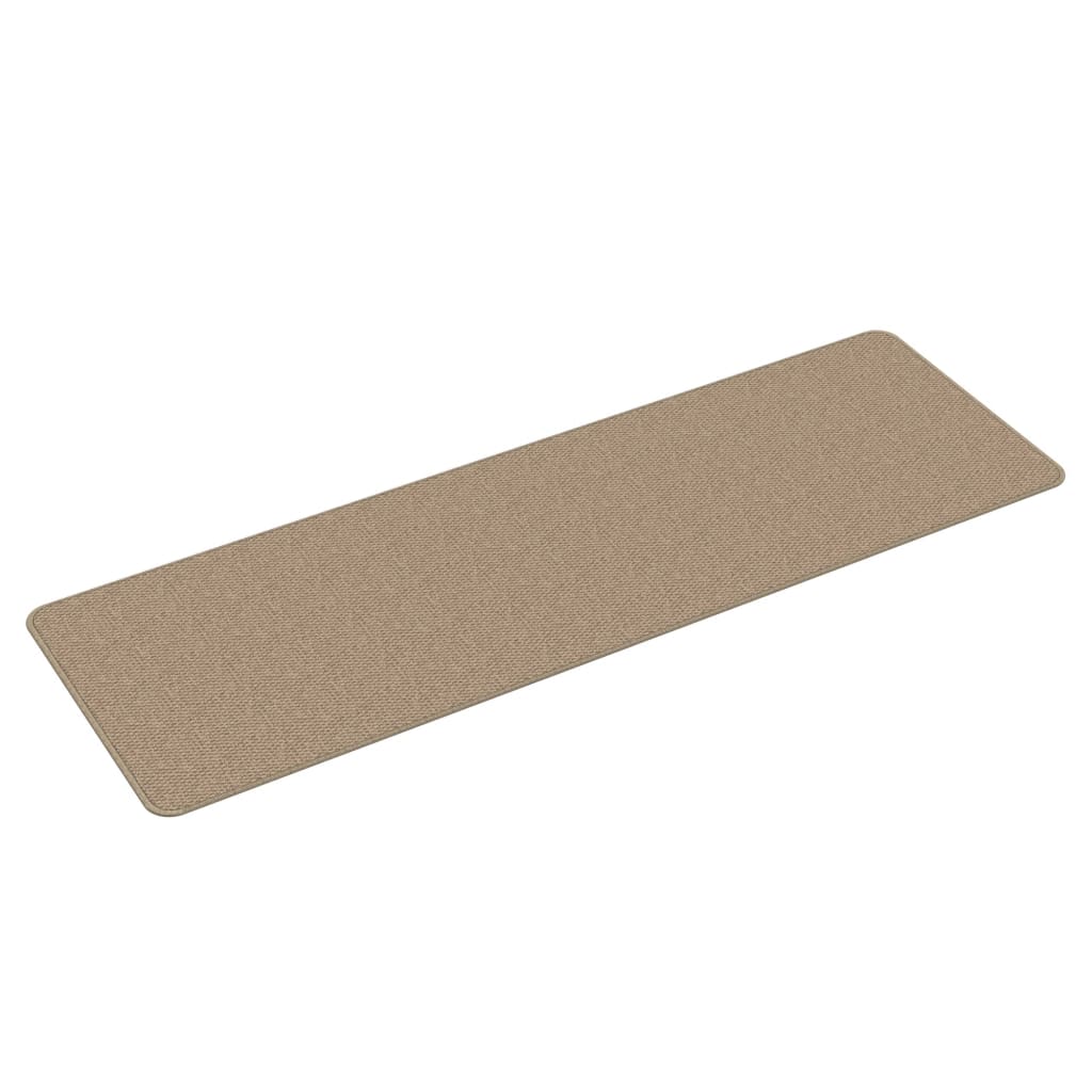Vidaxl Teppichläufer 50x150 cm Sisal Look Sandfarben