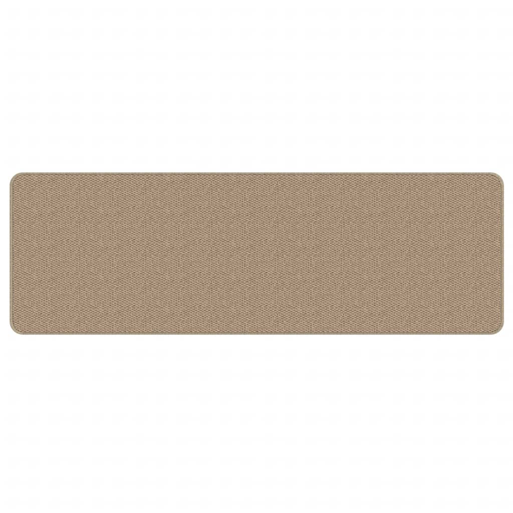 Vidaxl Teppichläufer 50x150 cm Sisal Look Sandfarben
