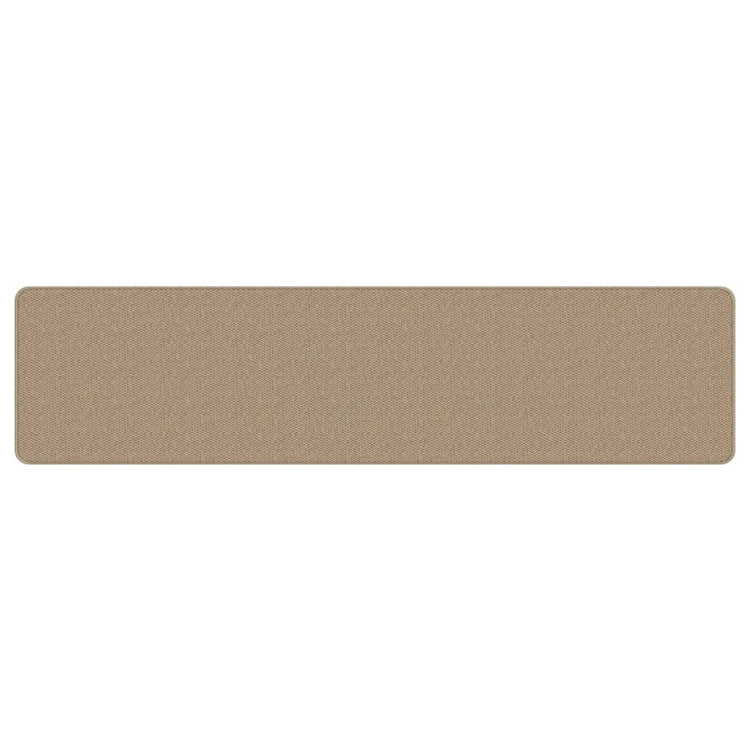 Vidaxl Teppichläufer 50x200 cm Sisal Look Sandfarben
