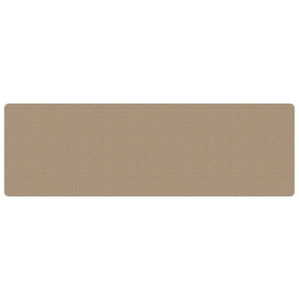 Vidaxl Teppich Runner 80x250 cm Sisal Look Sandfarben