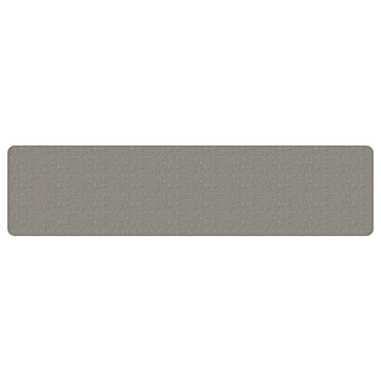 Vidaxl Teppichläufer 50x200 cm Sisal Look Silberfarbe