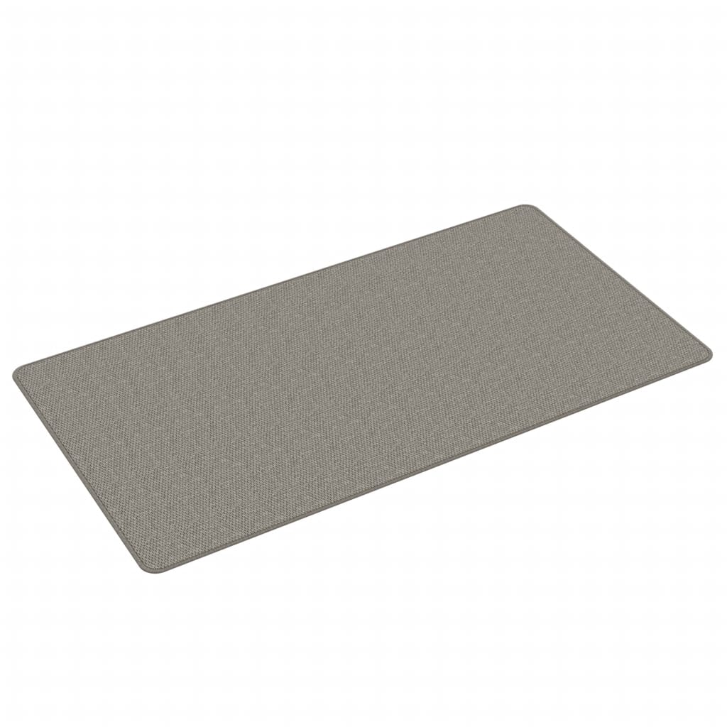 Vidaxl Teppich Runner 80x150 cm Sisal Look Silberfarbe