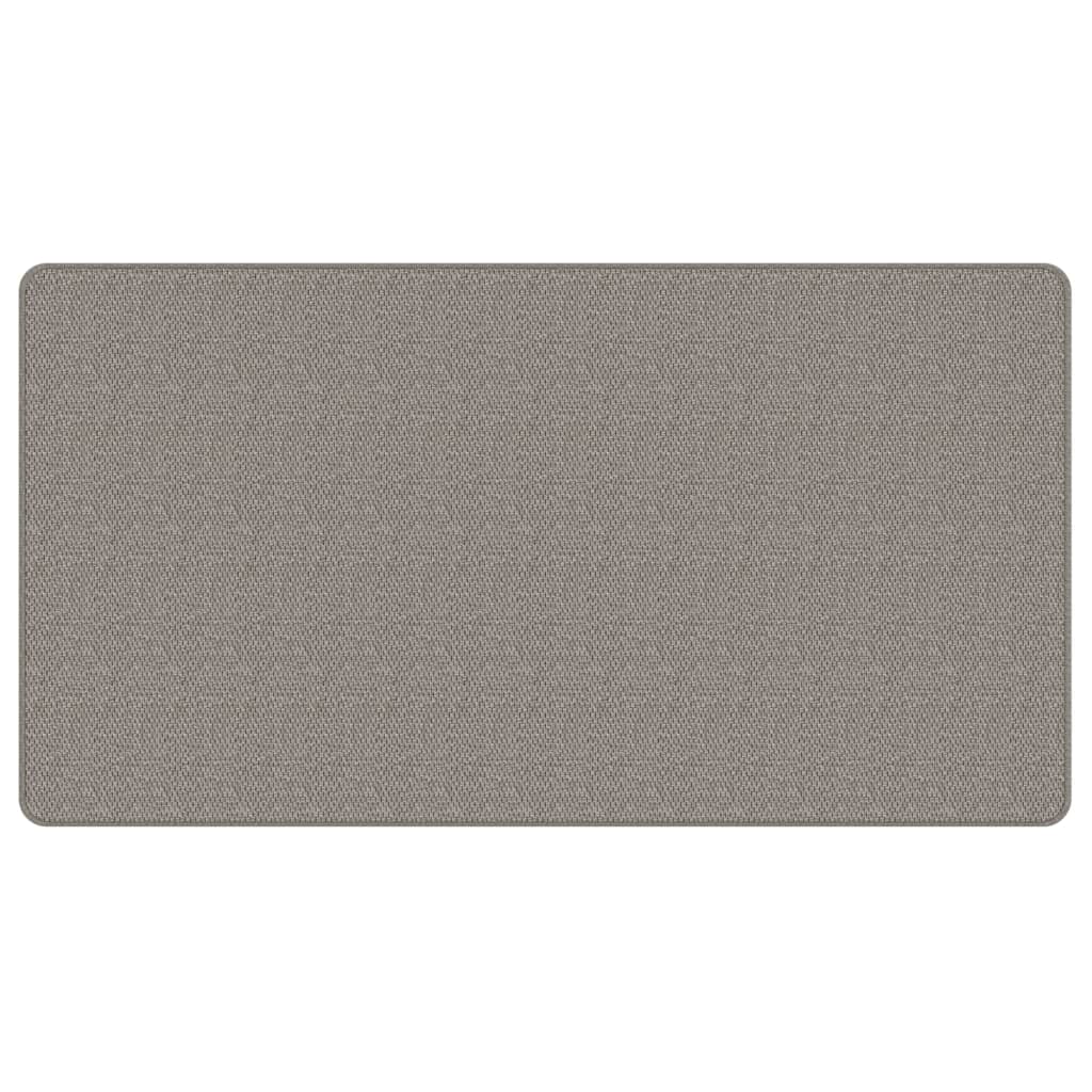 Vidaxl Teppich Runner 80x150 cm Sisal Look Silberfarbe