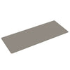 Vidaxl Teppich Runner 80x200 cm Sisal Look Silberfarbe