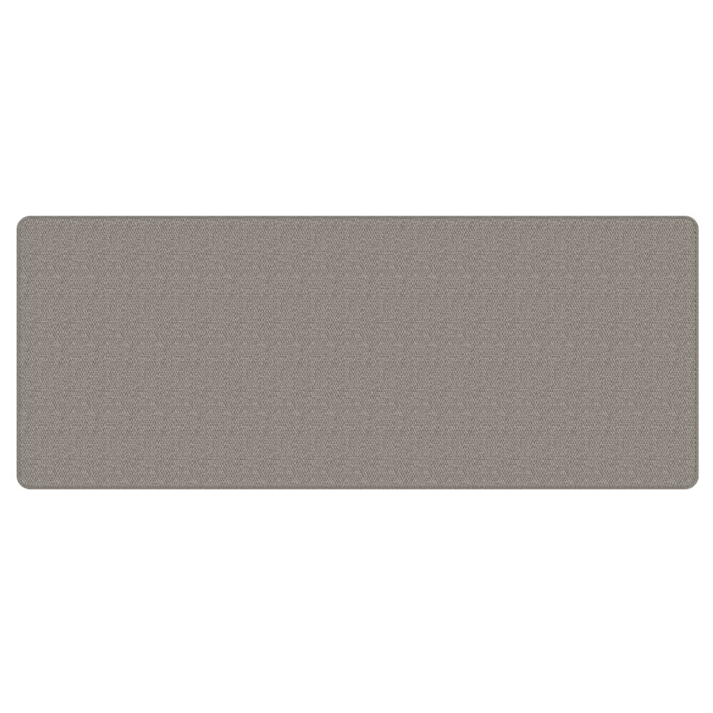 Vidaxl Teppich Runner 80x200 cm Sisal Look Silberfarbe