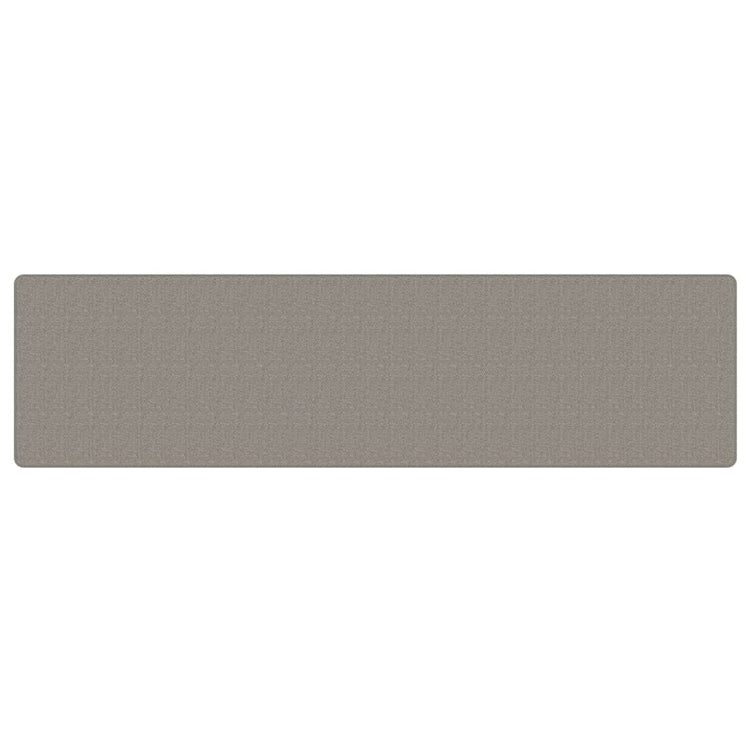 Vidaxl Teppich Runner 80x300 cm Sisal Look Silberfarbe