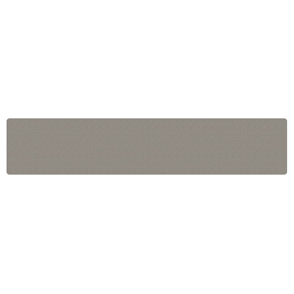 Vidaxl Teppich Runner 80x400 cm Sisal Look Silberfarbe