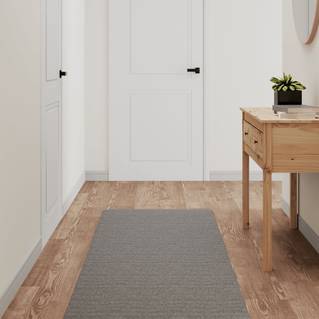 Vidaxl Teppichläufer 60x180 cm Grau