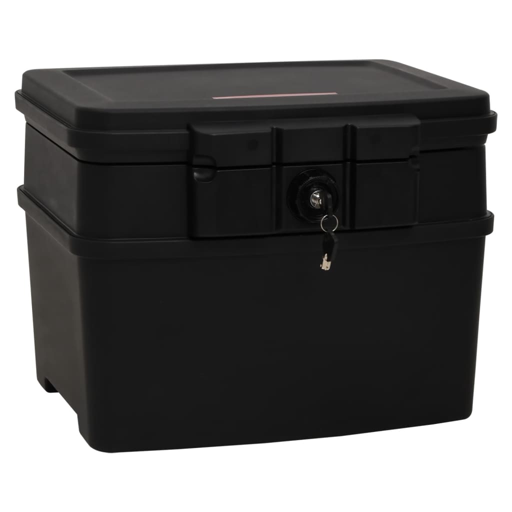 Vidaxl Safe 44x37x34 cm schwarz