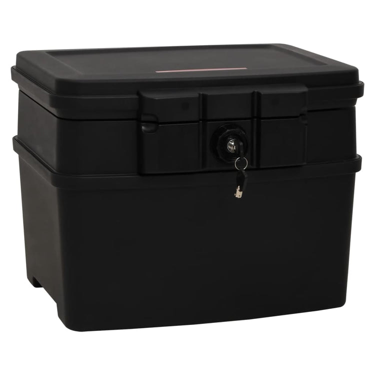 Vidaxl Safe 44x37x34 cm schwarz