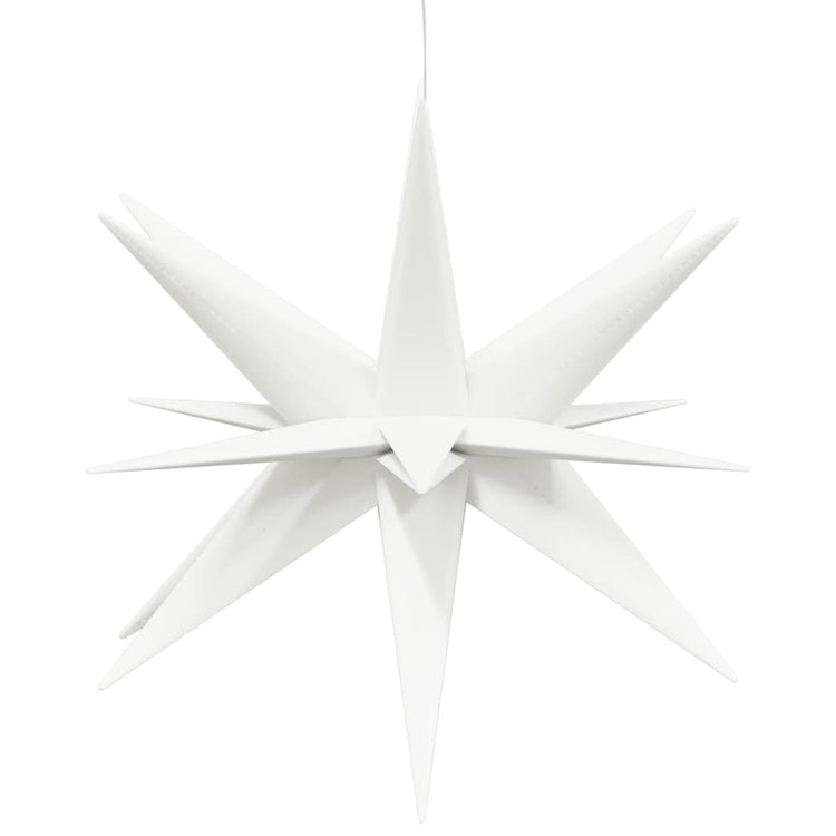 Vidaxx Weihnachtsbeleuchtung mit LEDs 3 Stück faltbar 57 cm weiß