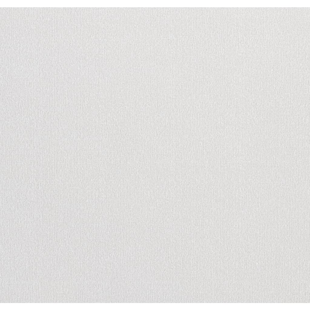 VIDAXL Vordertapete 3d Plain 10x0,53 m Weiß