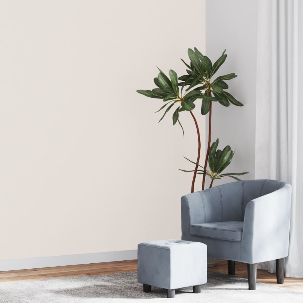 VIDAXL Vordertapete 3d Plain 10x0,53 m Beige