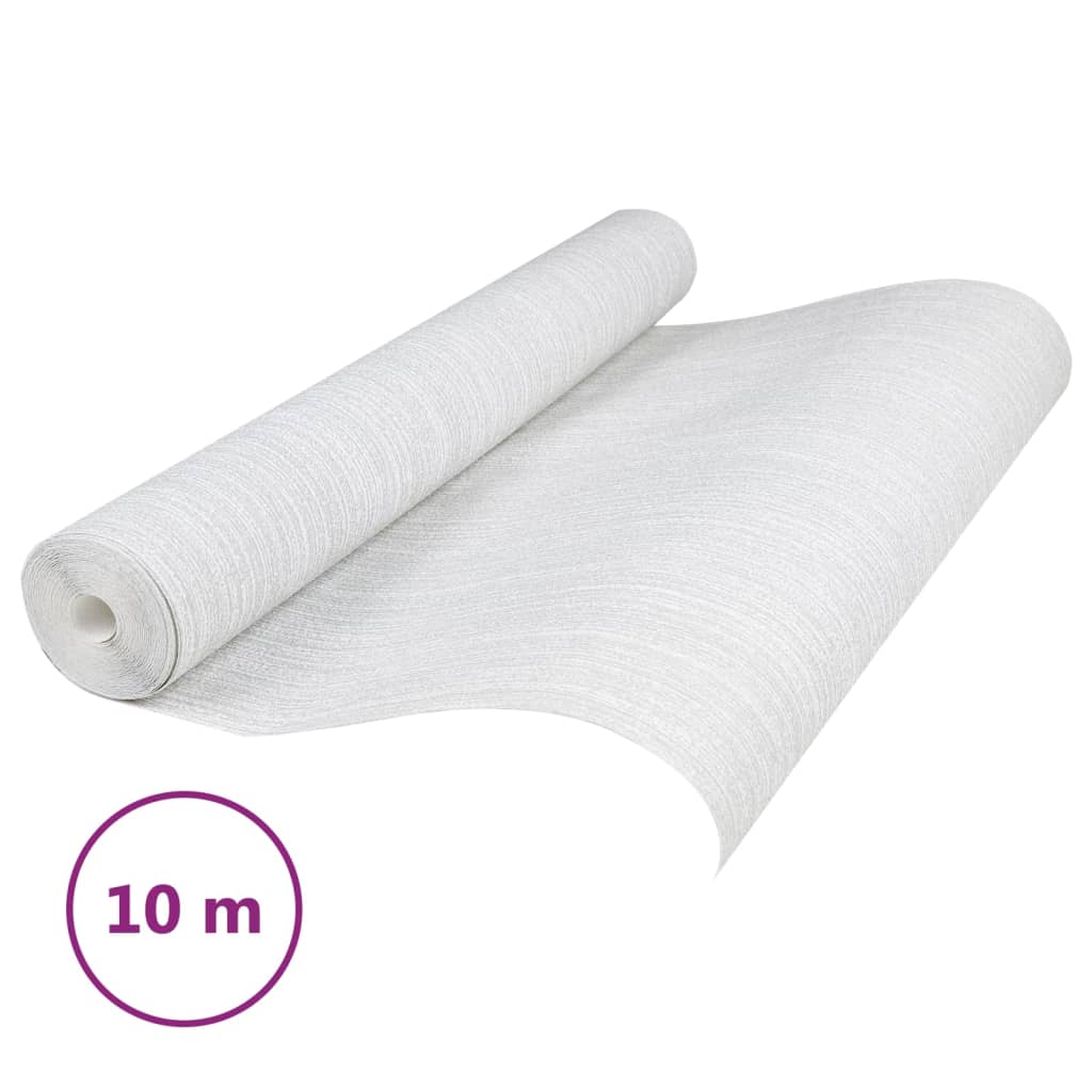 VIDAXL Vordertapete 3d Plain 10x0,53 m Grau