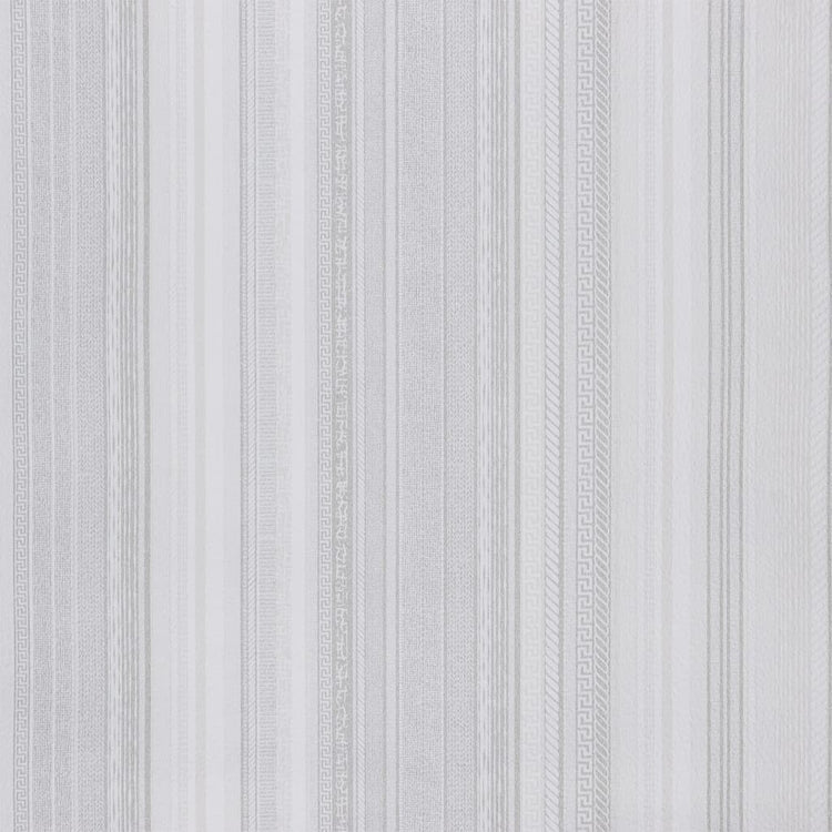 Vidaxl Vordertapete 3D -Streifenmuster 10x0,53 m Grau