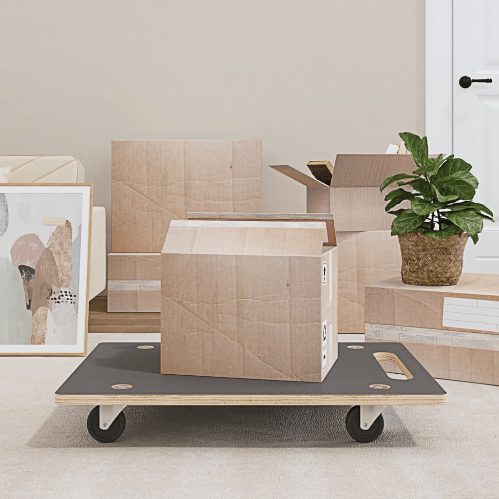 VIDAXL -Möbelhunde 2 St rechteckige 250 kg 80 x 55 x 11,5 cm