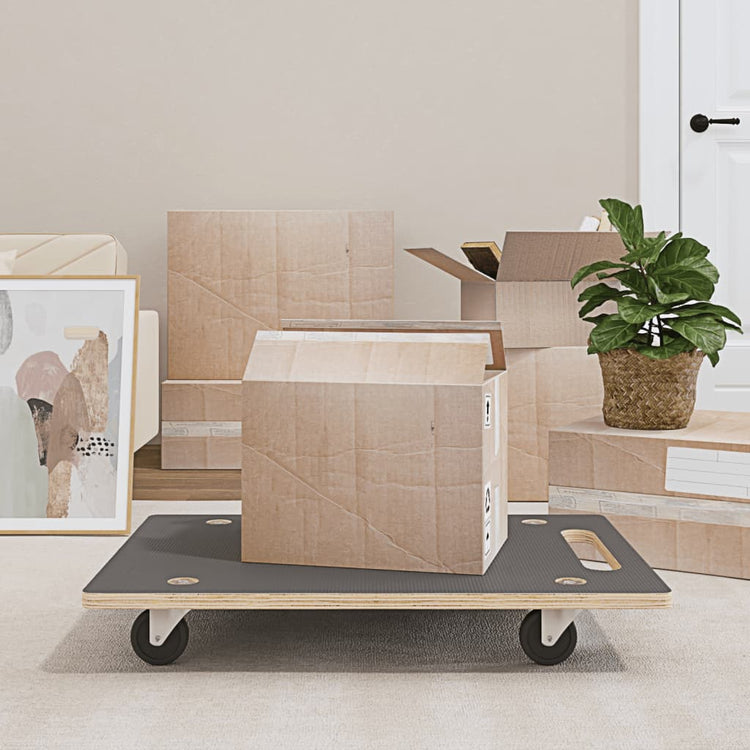VIDAXL -Möbelhunde 2 St rechteckige 250 kg 80 x 55 x 11,5 cm