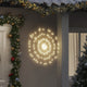 Vidaxl Weihnachtsbeleuchtungsfeuerwerk 8 St 140 warme weiße LEDs 17 cm