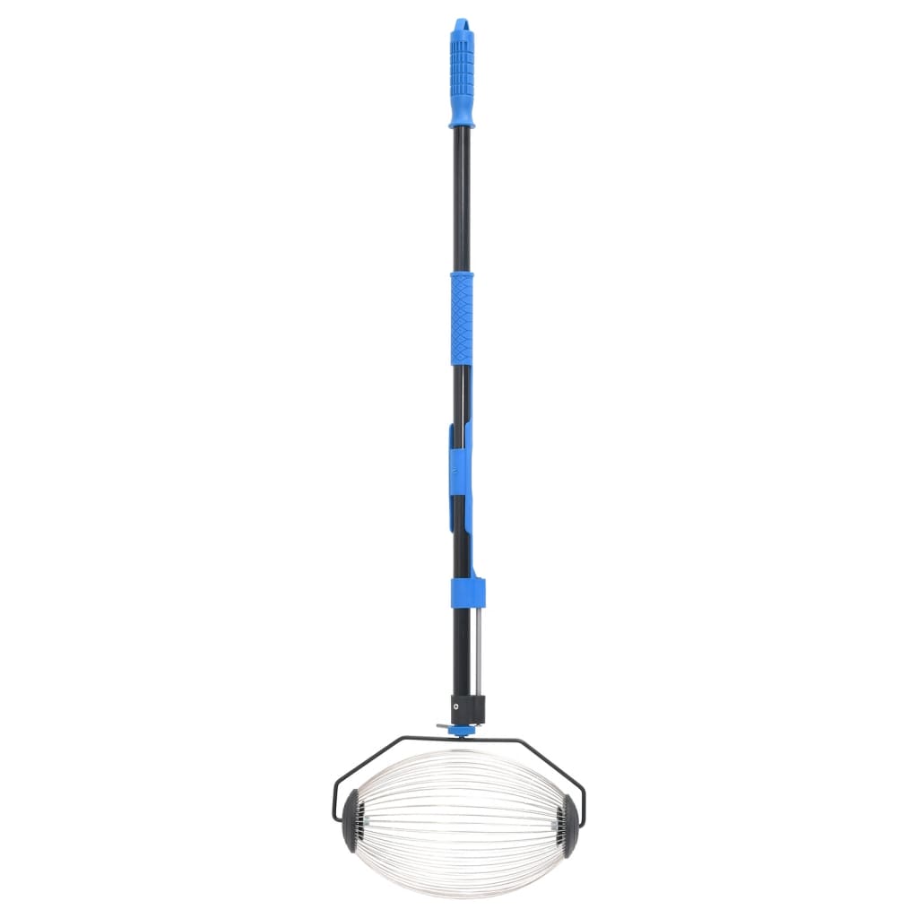 Vidaxl -Nusssammler 127 cm Stahlblau