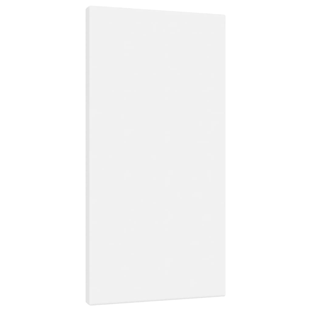 Vidaxl Canvas -Tücher 12 St. Stoff und fester Kiefern weiß