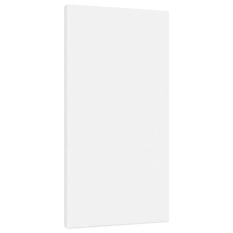 Vidaxl Canvas -Tücher 12 St. Stoff und fester Kiefern weiß
