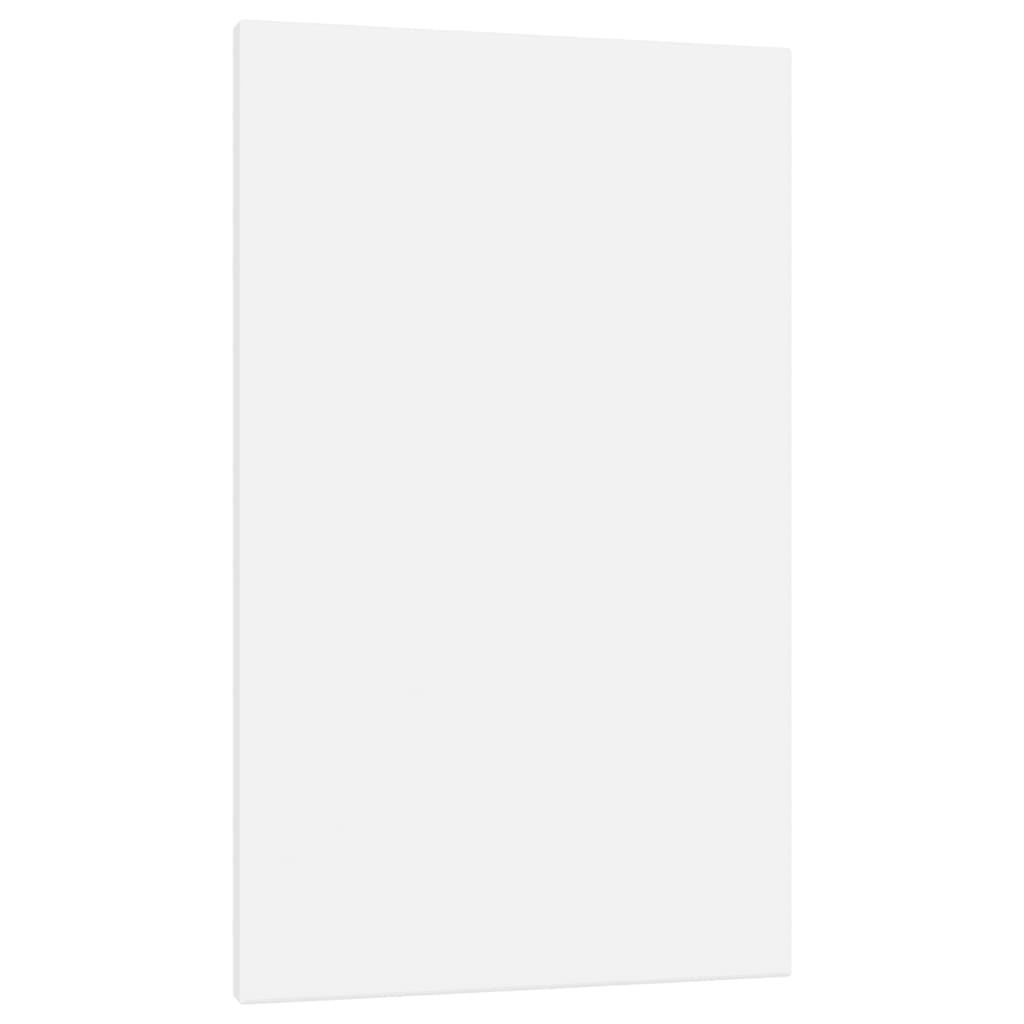 Vidaxl Canvas -Tücher 12 St. Stoff und fester Kiefern weiß