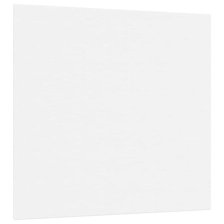 Vidaxl Canvas -Tücher 12 St. Stoff und fester Kiefern weiß