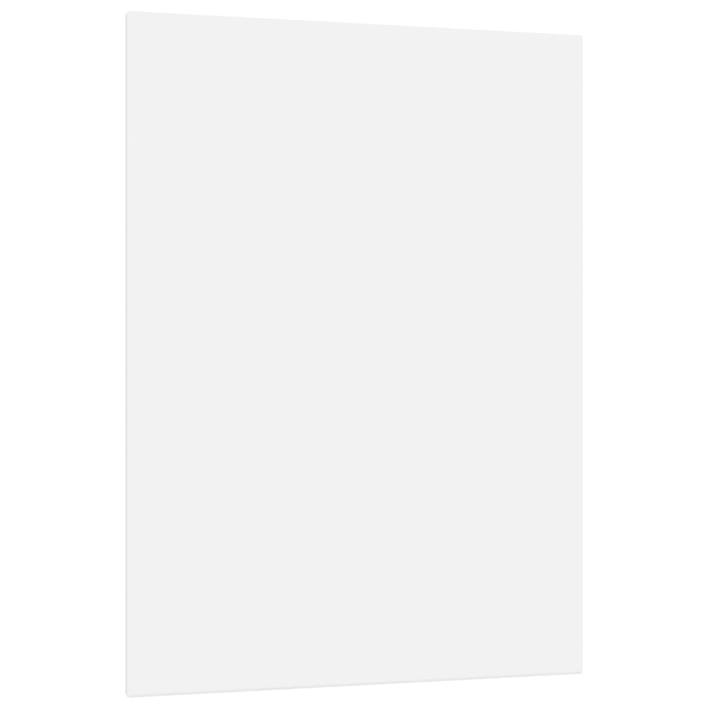Vidaxl Canvas -Tücher 12 St. Stoff und fester Kiefern weiß