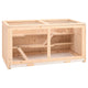 Vidaxl Hamsterkooi 89.5x45x45 cm Festkieferholz
