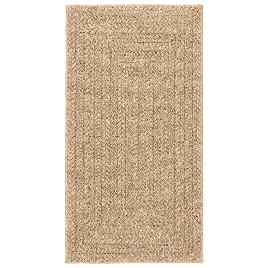 Vidaxl Teppich Zizur innerhalb und außerhalb 80x150 cm Jute Look
