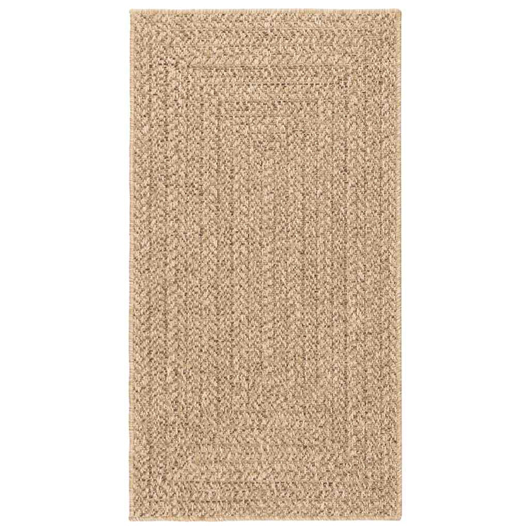 Vidaxl Teppich Zizur innerhalb und außerhalb 80x150 cm Jute Look