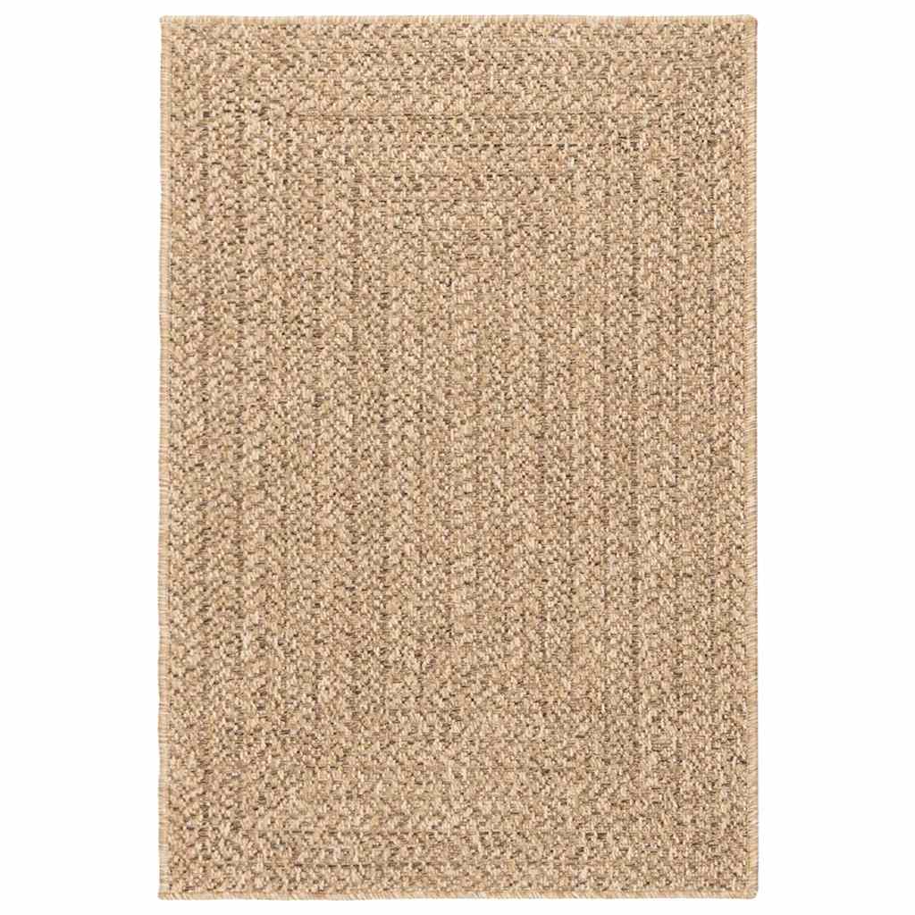 Vidaxl Teppich Zizur innerhalb und außerhalb 120x170 cm Jute Look