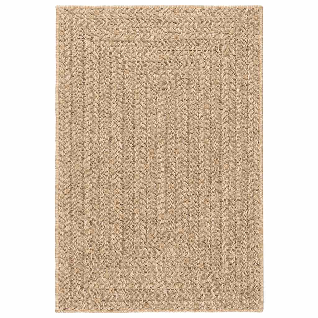 Vidaxl Teppich Zizur innerhalb und außerhalb von 140x200 cm Jute Look