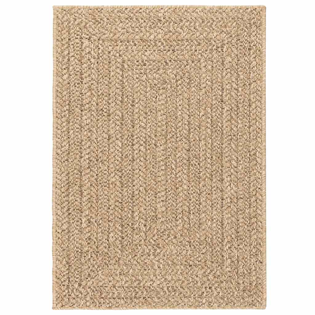 Vidaxl Teppich Zizur innerhalb und außerhalb von 160 x 230 cm Jute Look