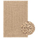 Vidaxl Teppich Zizur innerhalb und außerhalb 200x290 cm Jute Look