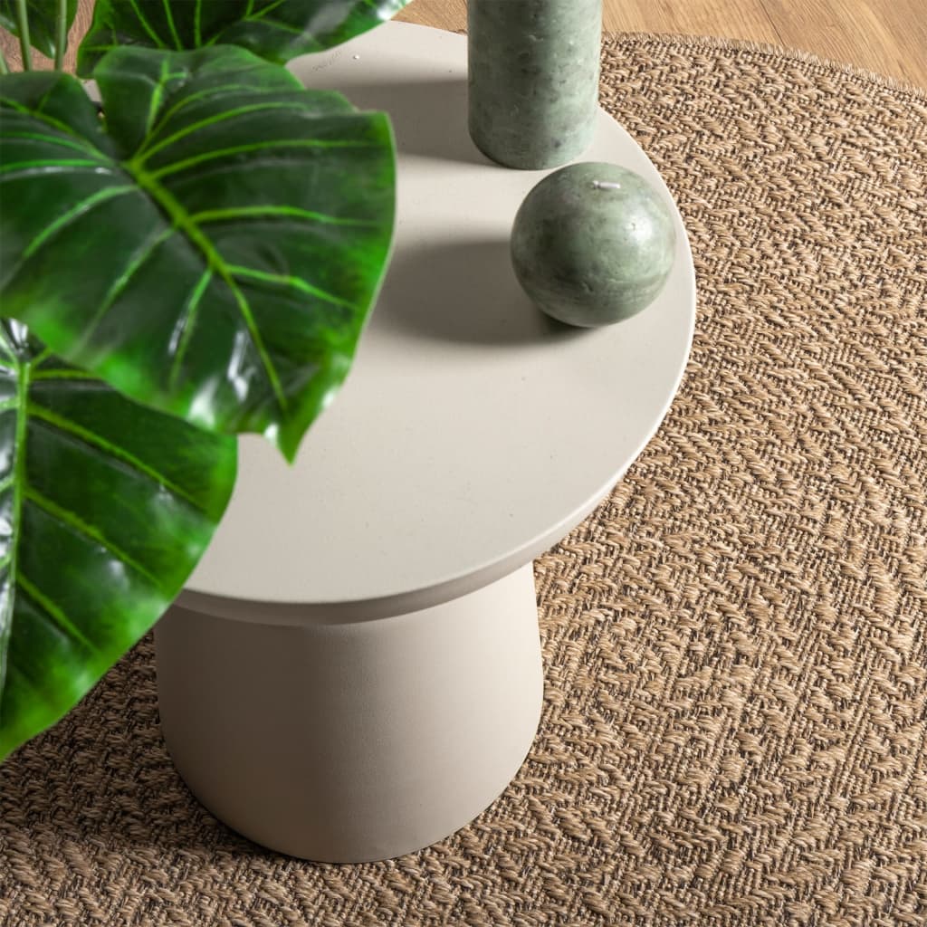 Vidaxl Teppich Zizur innerhalb und außerhalb von 90 cm Jute Look