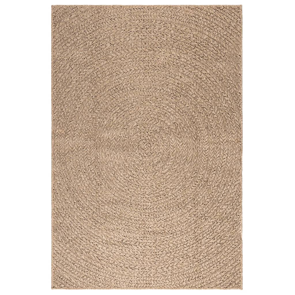 Vidaxl Teppich Zizur innerhalb und außerhalb 120x170 cm Jute Look