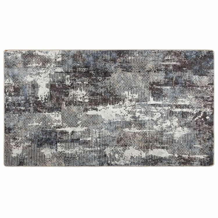 Vidaxl Teppich waschbarer Anti-Rutsch 80x150 cm mehrfarbig