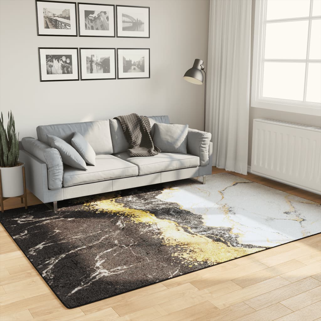 Vidaxl Teppich waschbarer Anti-Rutsch 160x230 cm mehrfarbig