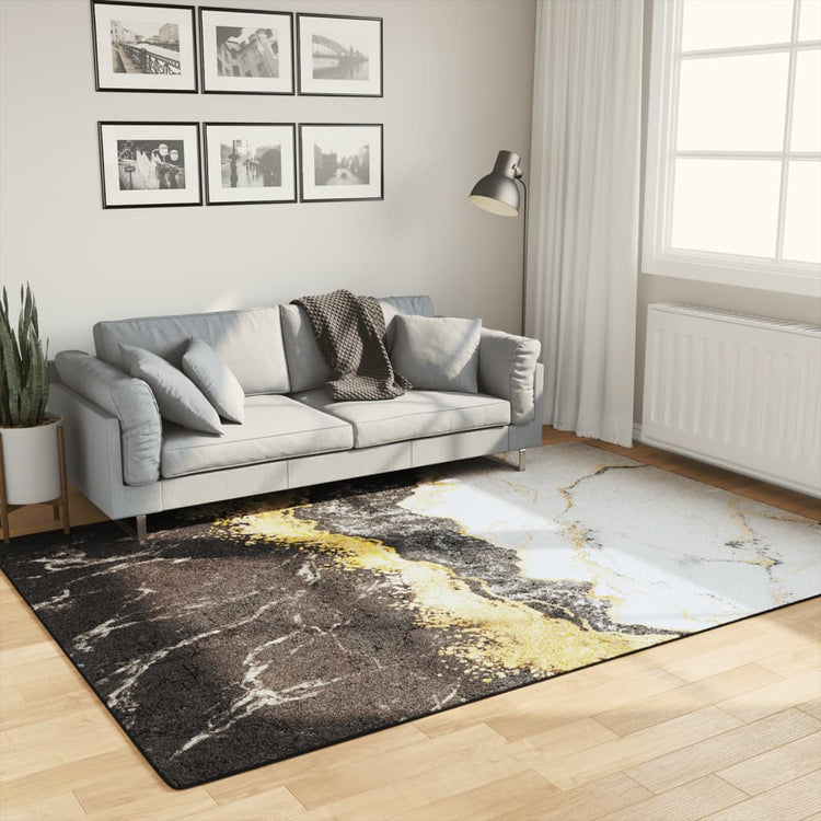 Vidaxl Teppich waschbarer Anti-Rutsch 160x230 cm mehrfarbig