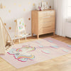 Vidaxl Kinderboden Rug Einhorn waschbarer Anti -Slip 160x230 cm Grün