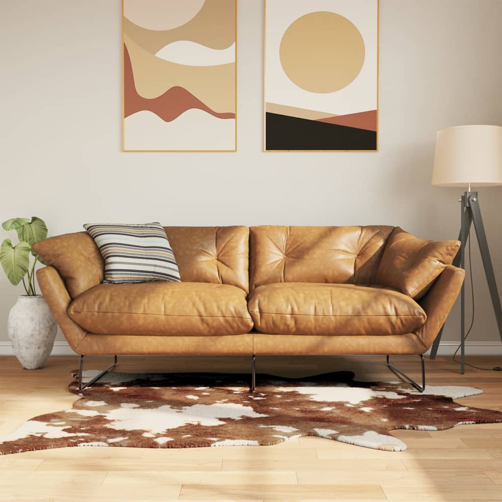 Vidaxl Teppich Kuhmuster waschbarer Anti-Rutsch 120x170 cm Schwarz und Weiß