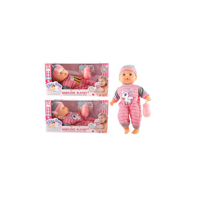 Z1 Puppe mit 10 Geräuschen 30cm