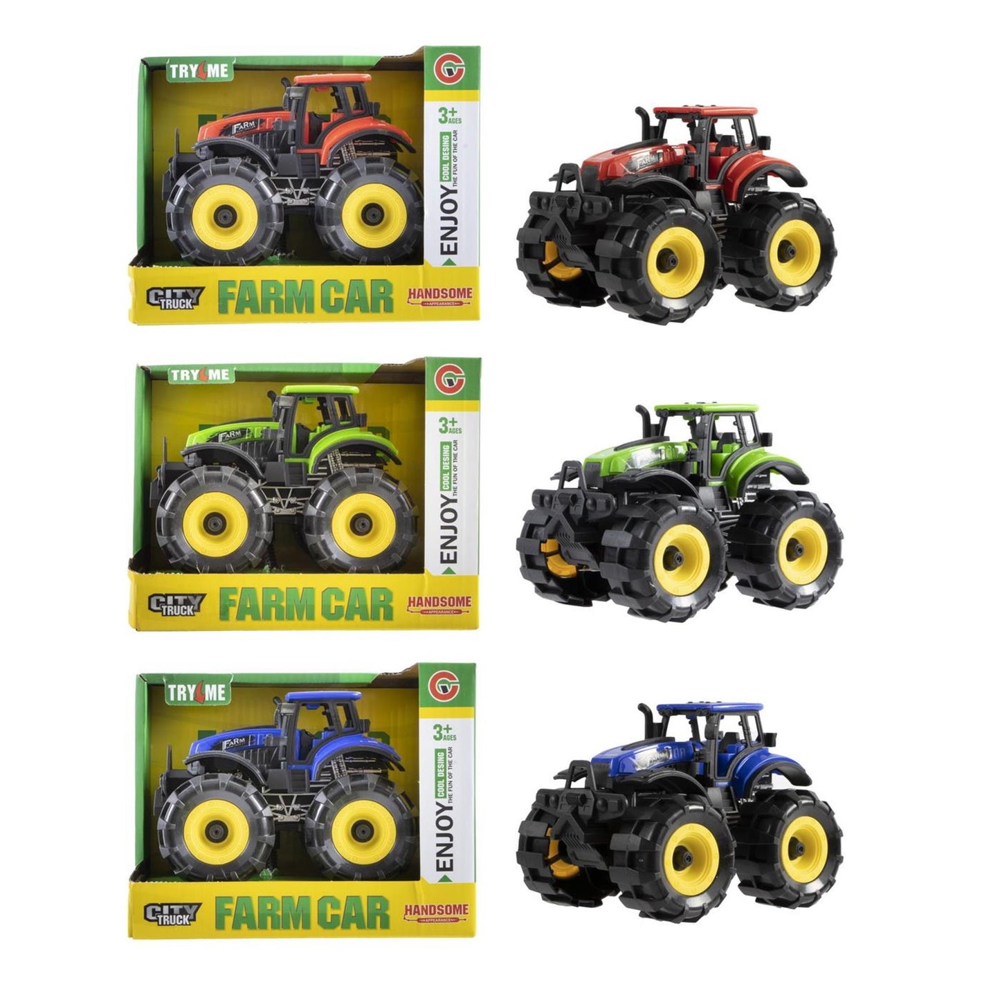Traktor mit Licht und Sound 15,5cm