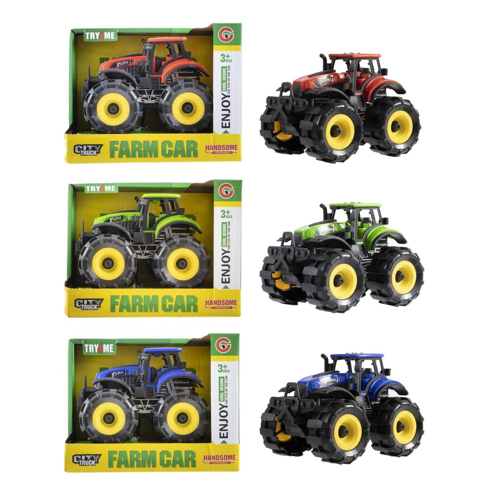 Traktor mit Licht und Sound 15,5cm