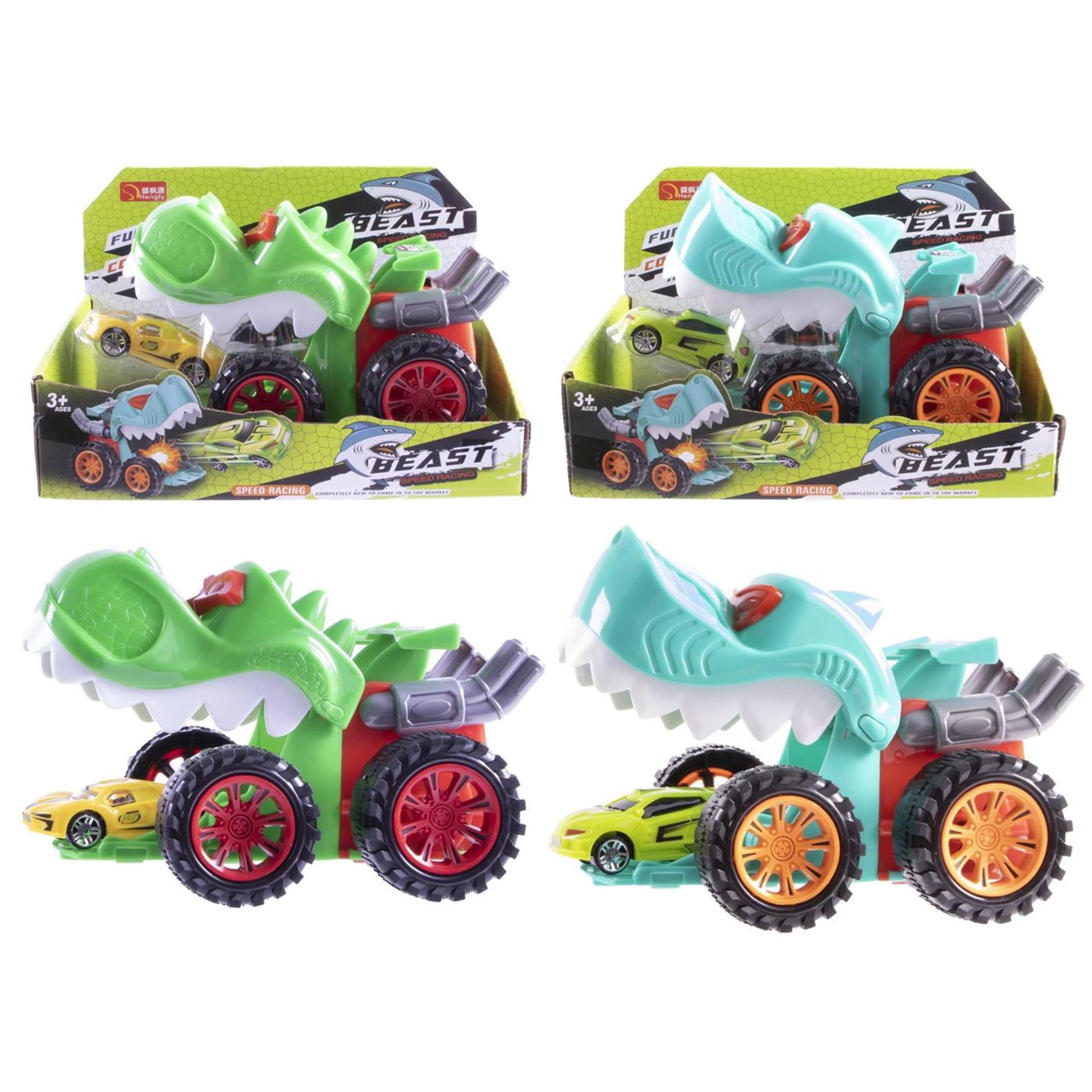 Schießauto-Set Dino
