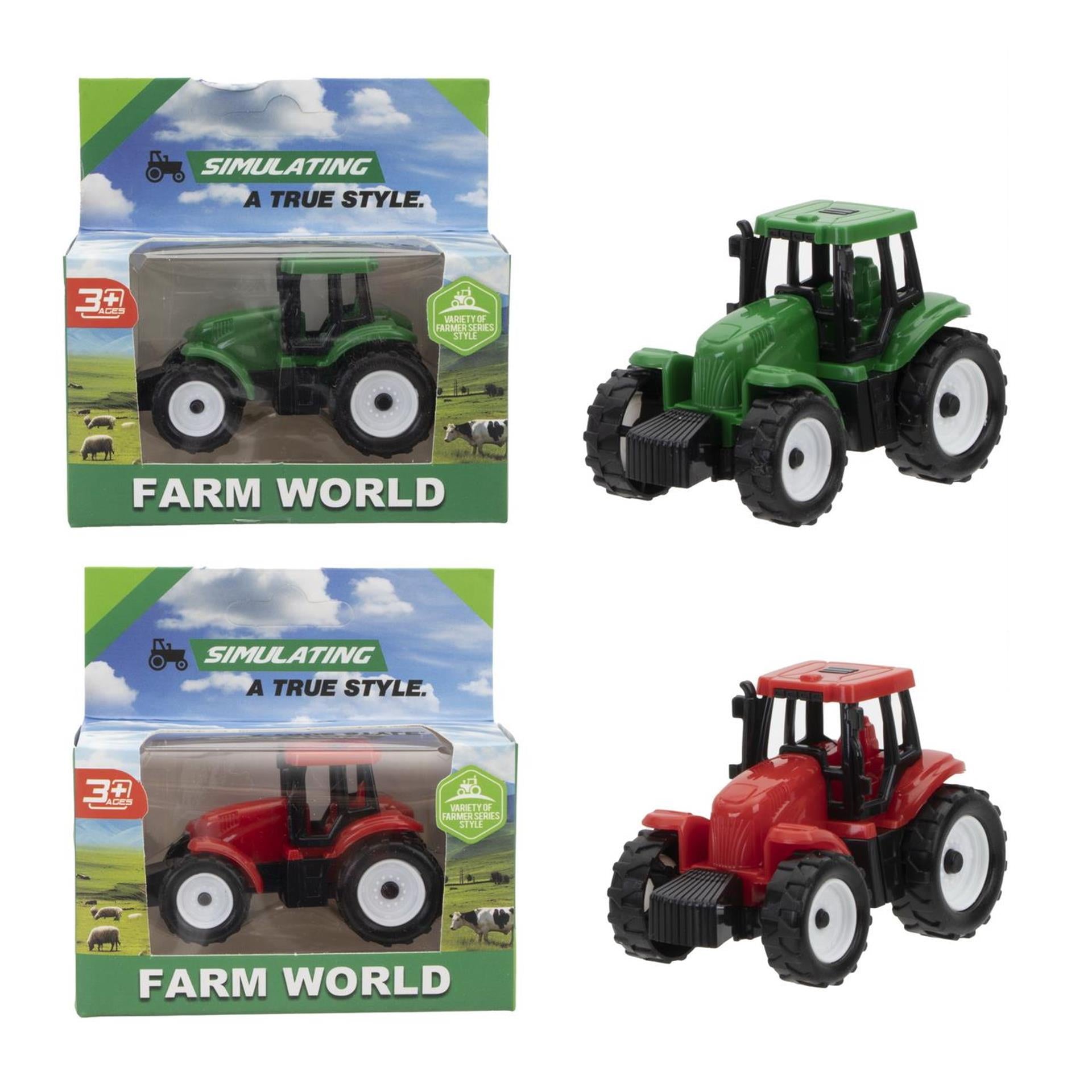Jono Toys Traktor Freilauf 7cm